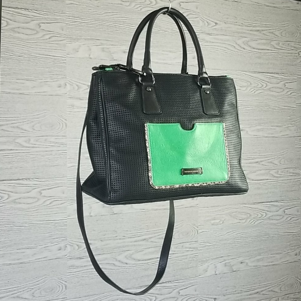 HAYDEN HARNETT // ltd ed ultra-chic 2 piece leather bag & mini clutch - Picture 10 of 16